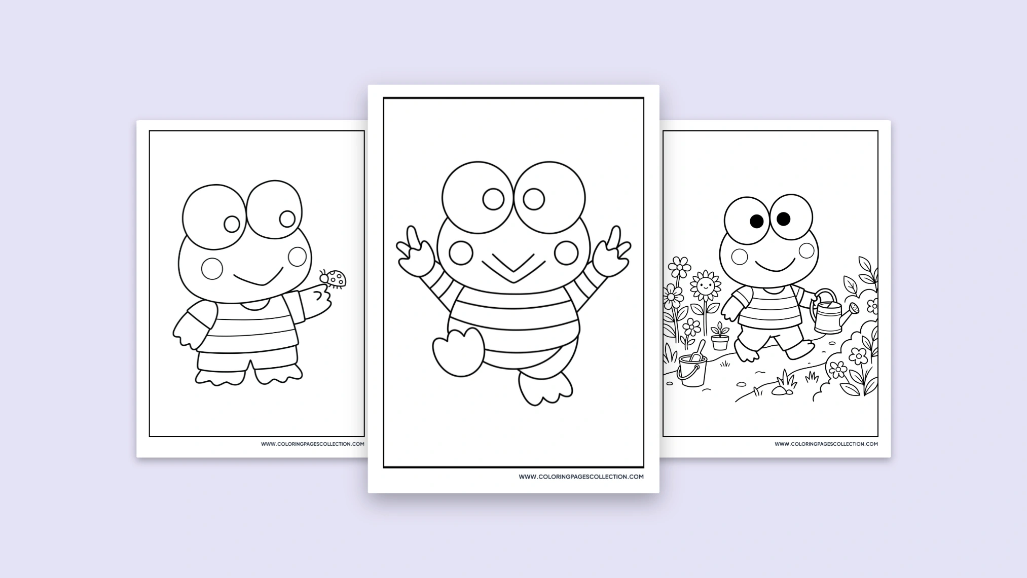 66+ Free Printable Keroppi Coloring Pages