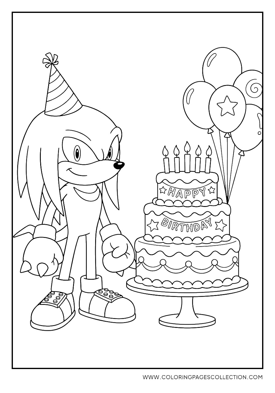 Knuckles Birthday Party