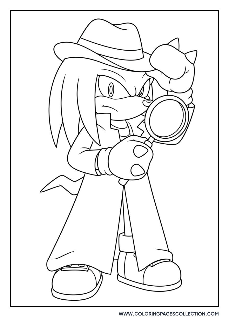 Knuckles Detective Outfit