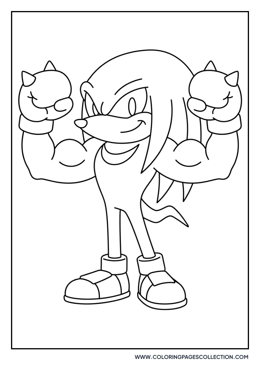 Knuckles Flexing Muscles