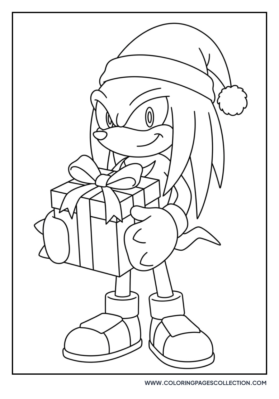 Knuckles Holiday Theme