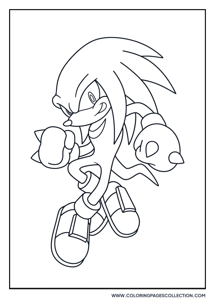 Knuckles Jumping High