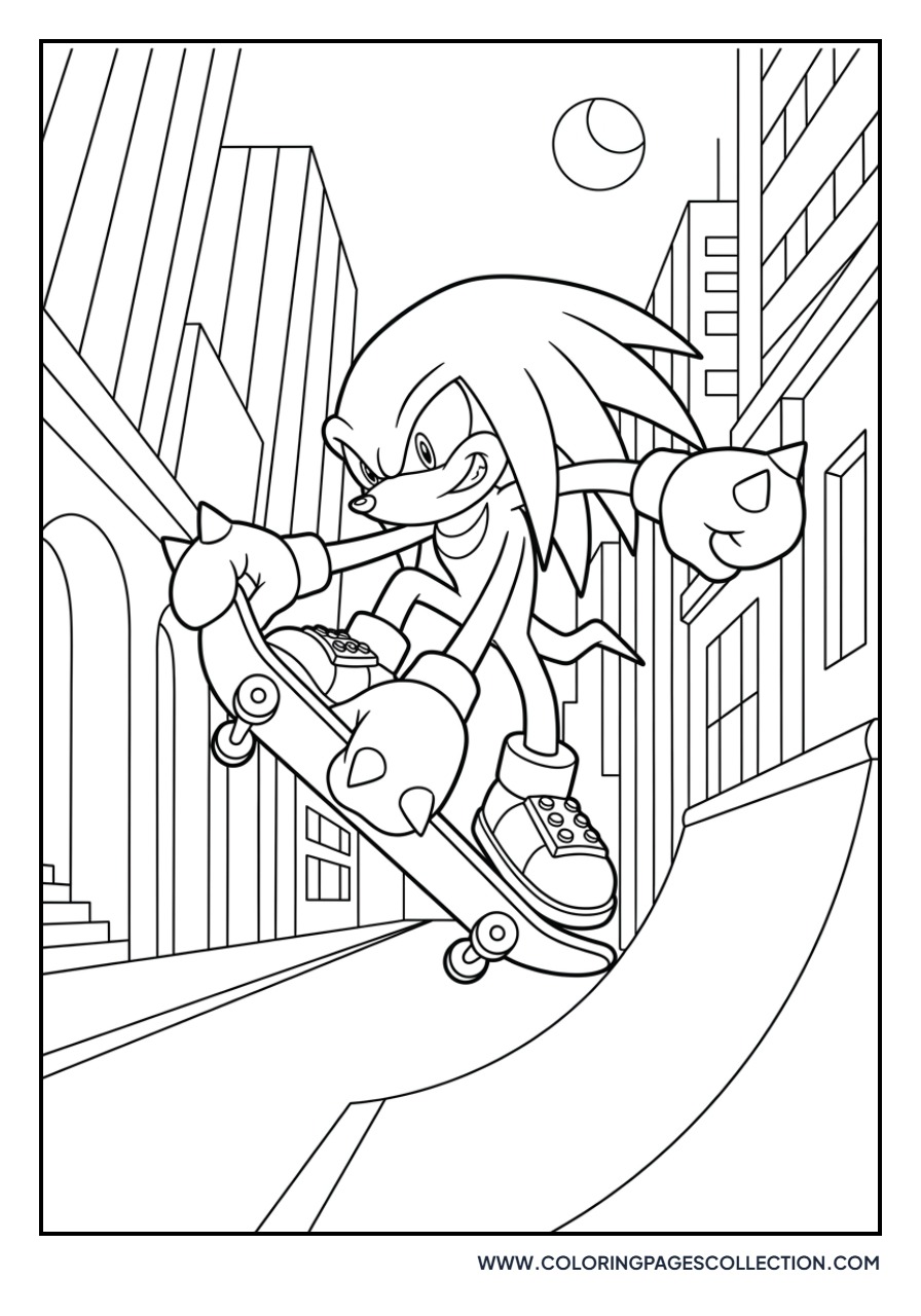 Knuckles Skateboard Trick