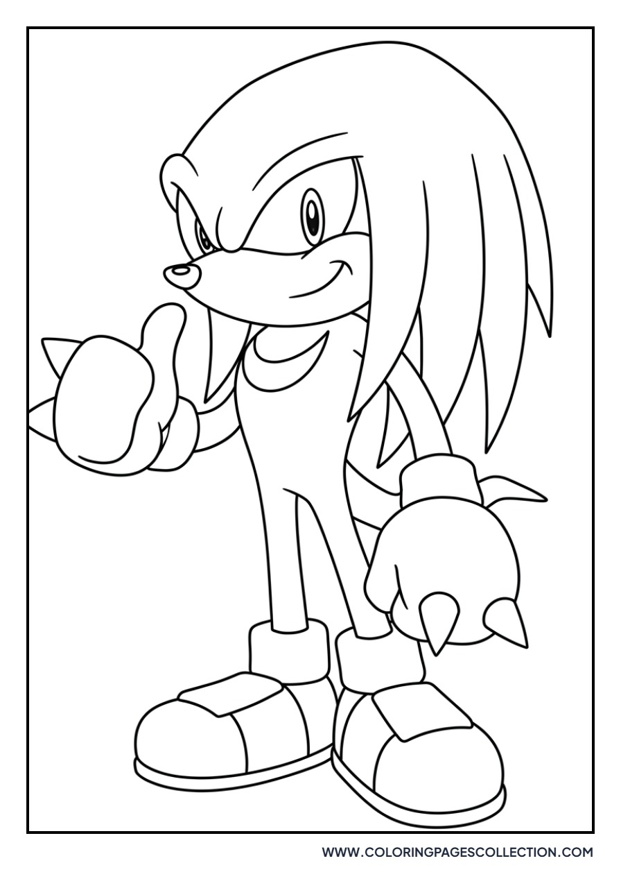 Knuckles Thumbs Up