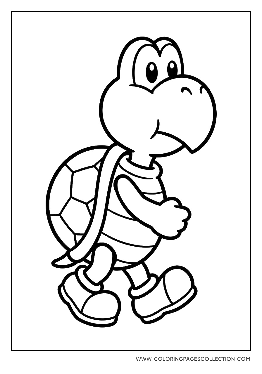 Classic Koopa Troopa Walking