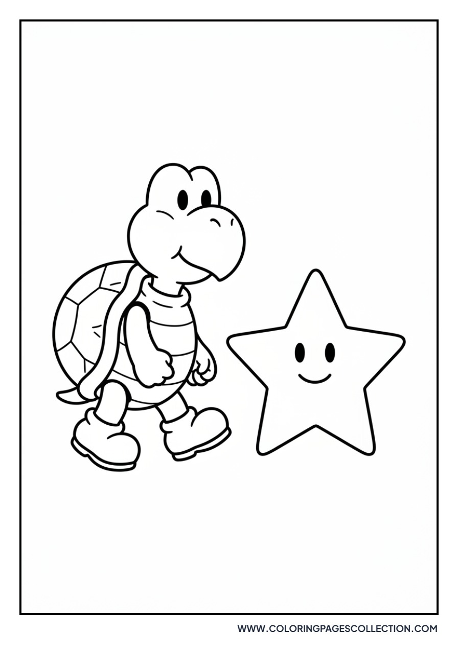 Koopa Troopa and Starman