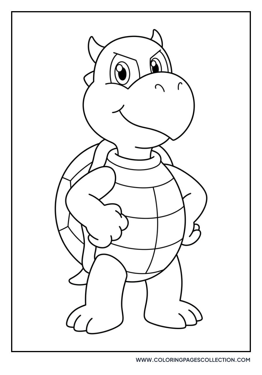 Koopa Troopa Standing Tall