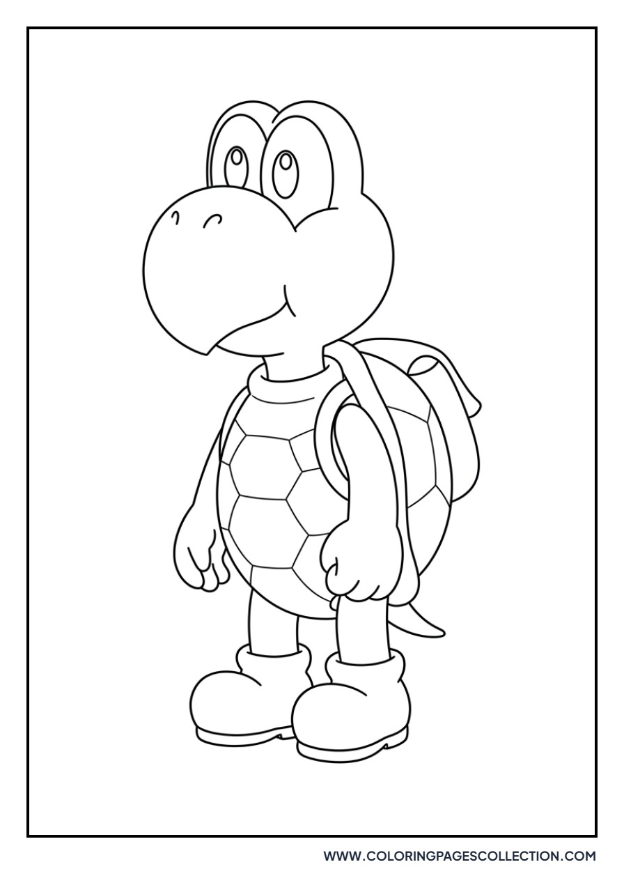 Koopa Troopa with a Backpack