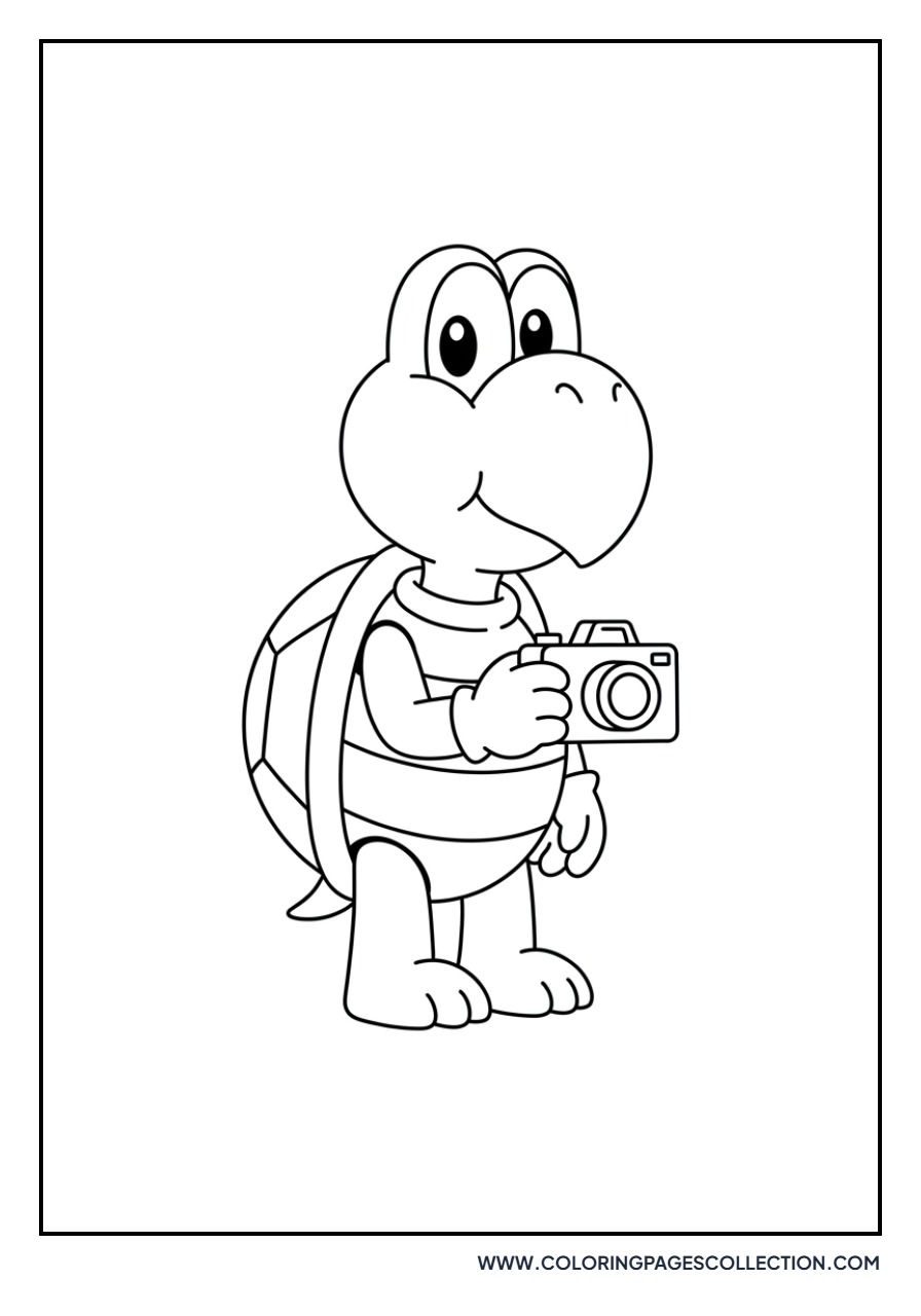 Koopa Troopa with a Camera