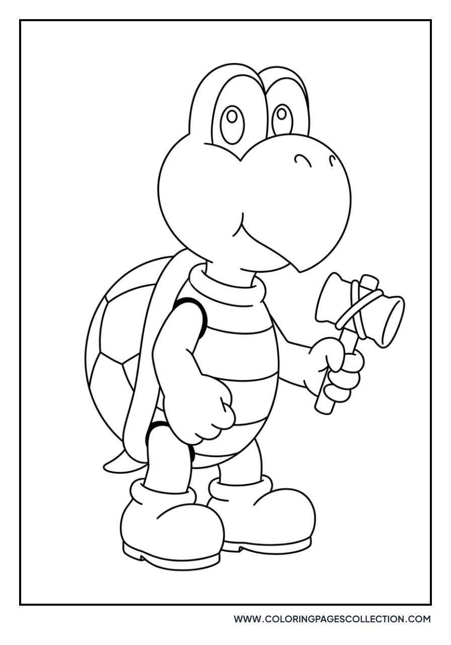 Koopa Troopa with a Hammer