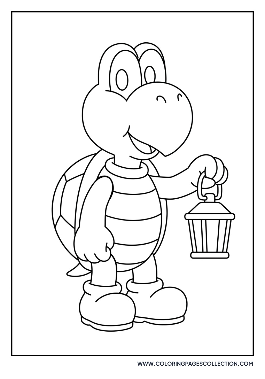 Koopa Troopa with a Lantern