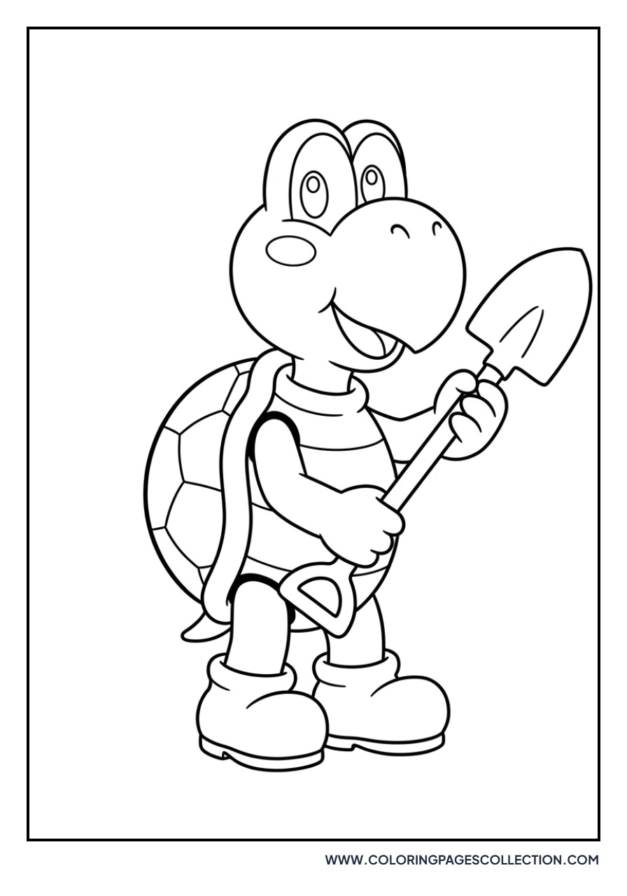 Koopa Troopa with a Shovel
