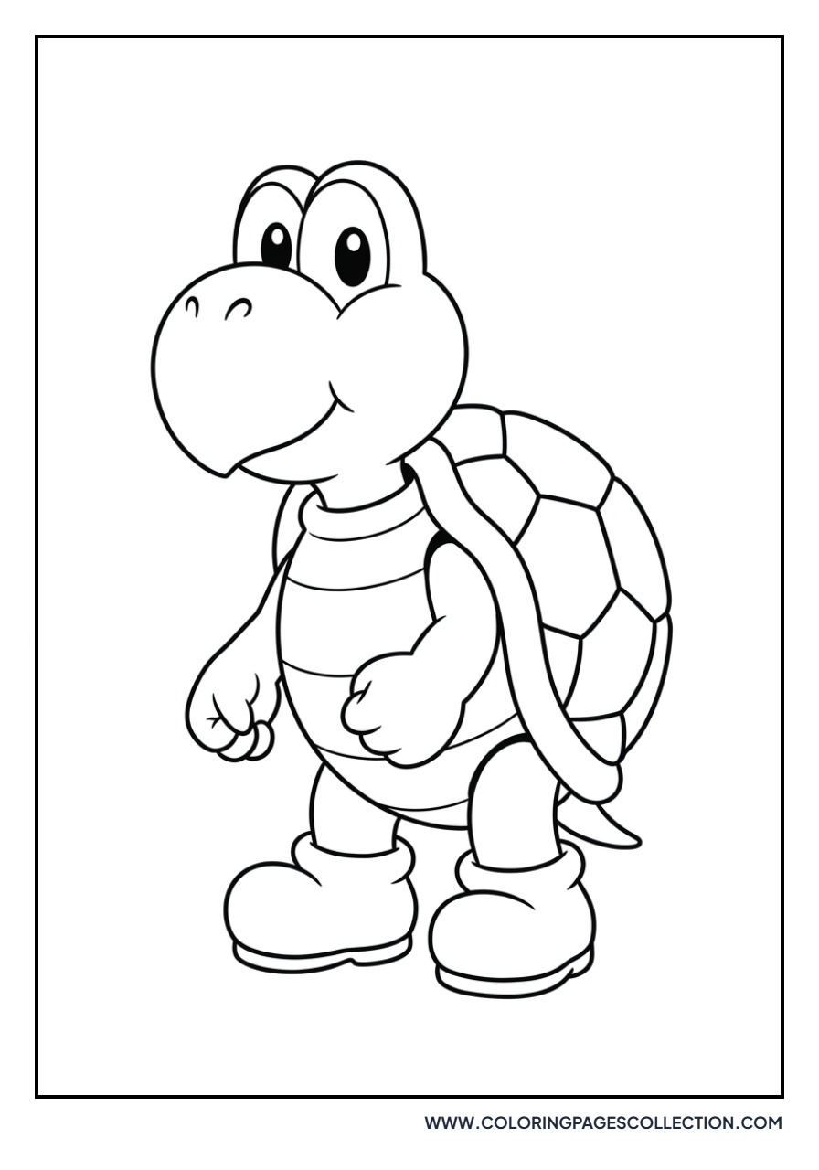 Koopa Troopa with Red Shell