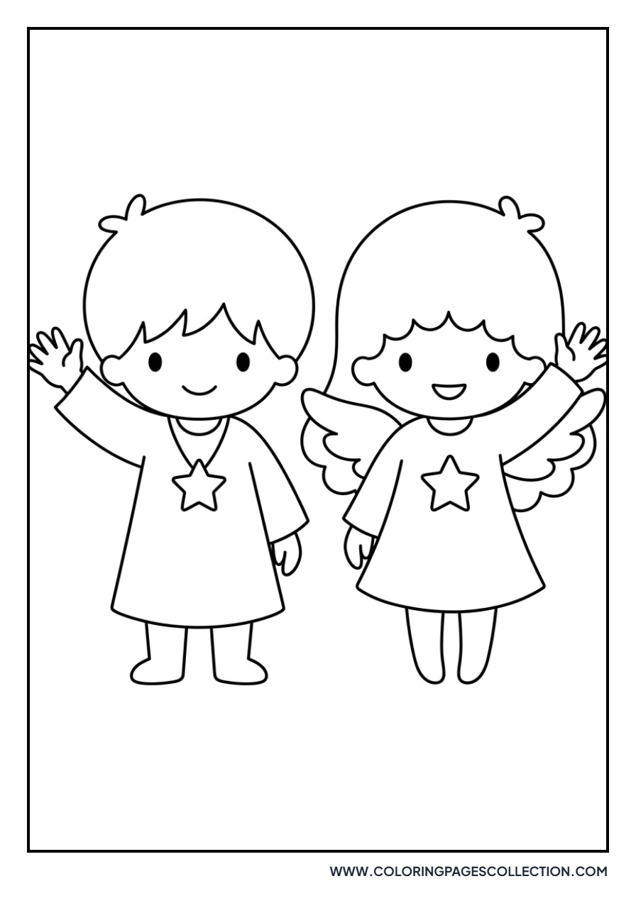 Kiki and Lala Waving