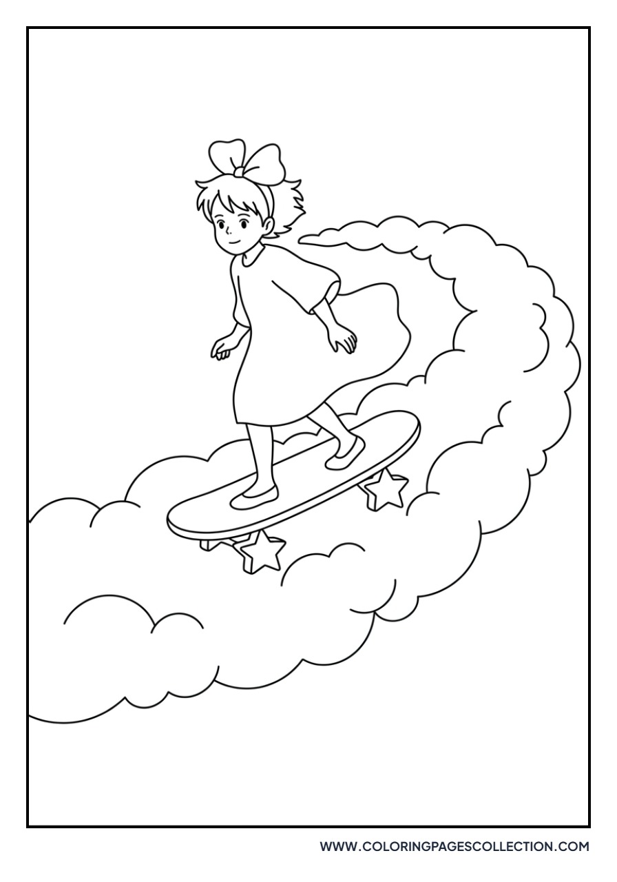 Kiki Skateboarder