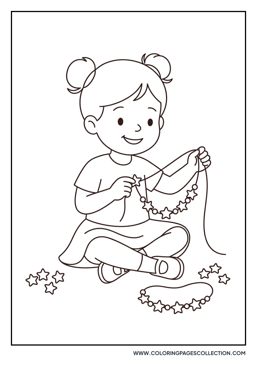 Lala Making Jewelry