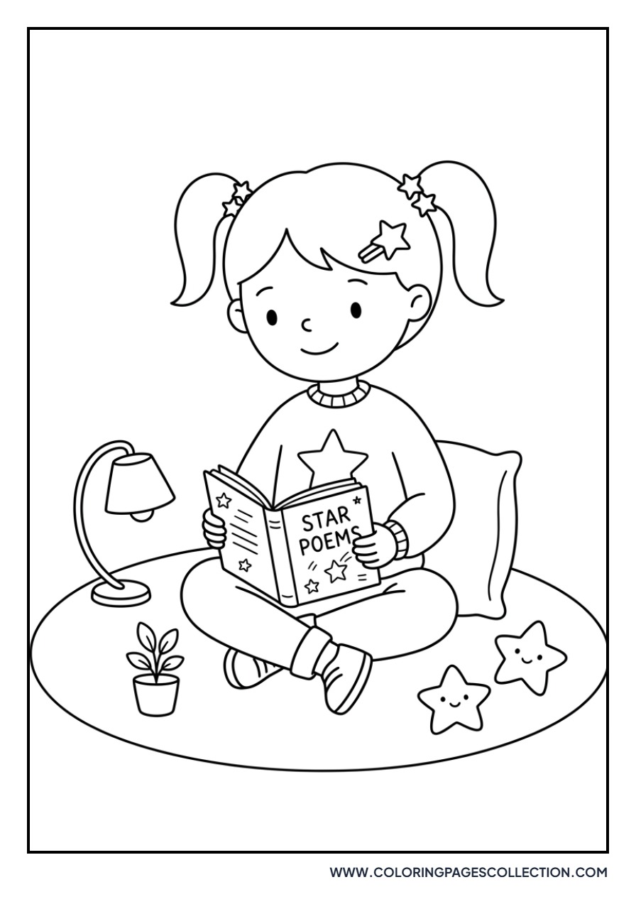 Lala Reading Poetry