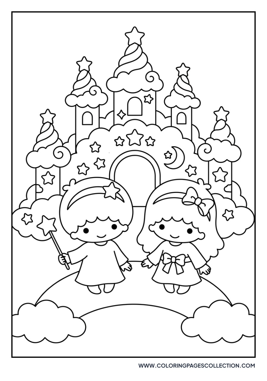 Twins Cloud Castle