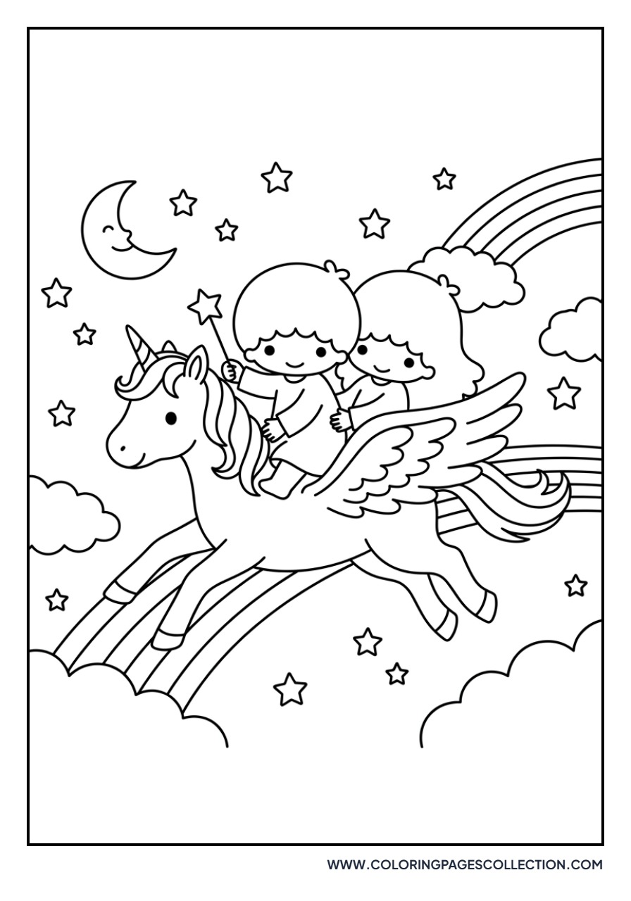 Unicorn and the Twins