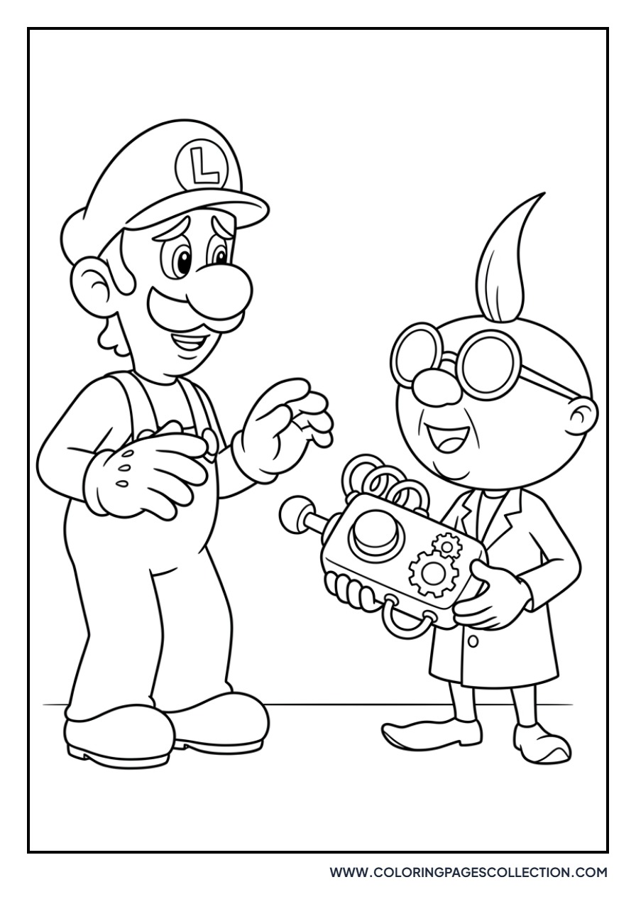 Luigi and the E. Gadd