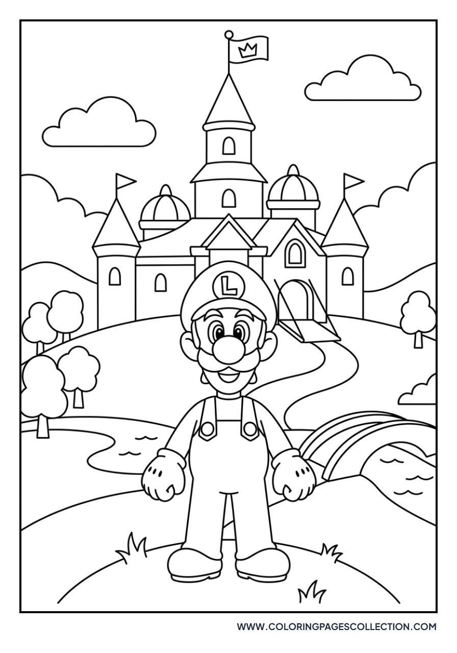 Luigi and the Mushroom Castle