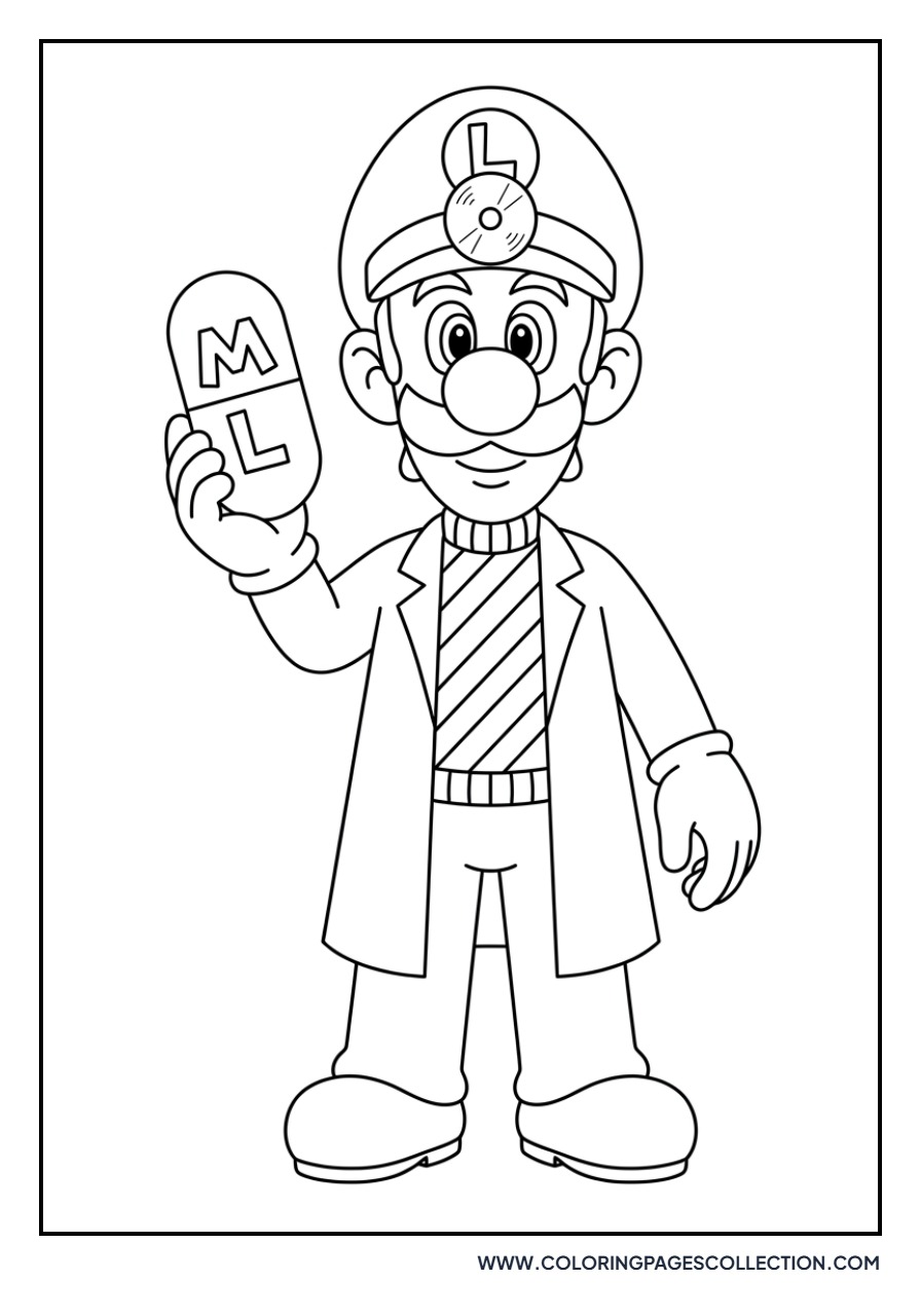 Luigi as a Doctor