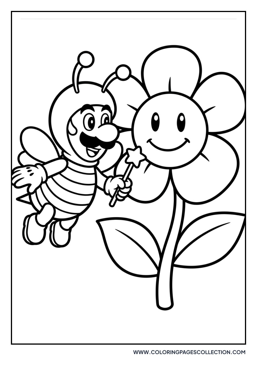 Luigi in a Bee Suit