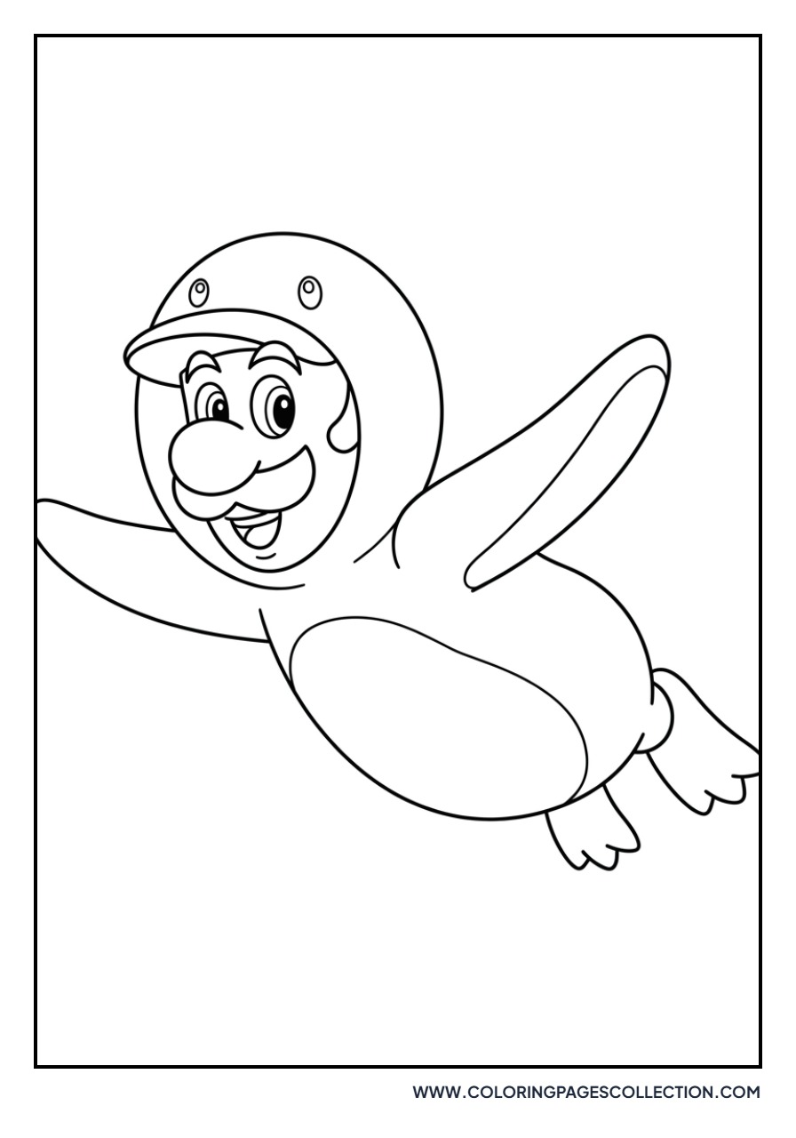 Luigi in a Penguin Suit
