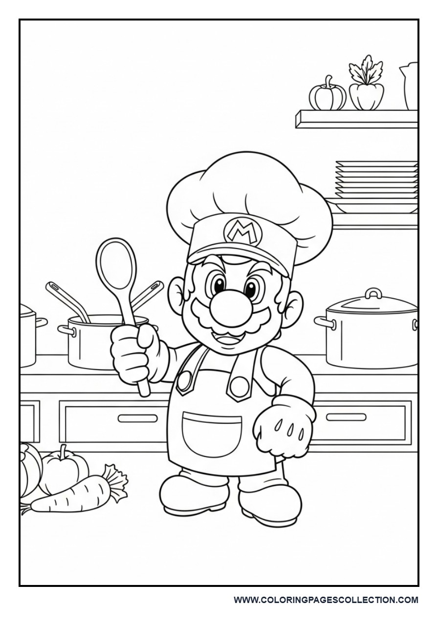 Chef Mario Cooking Fun