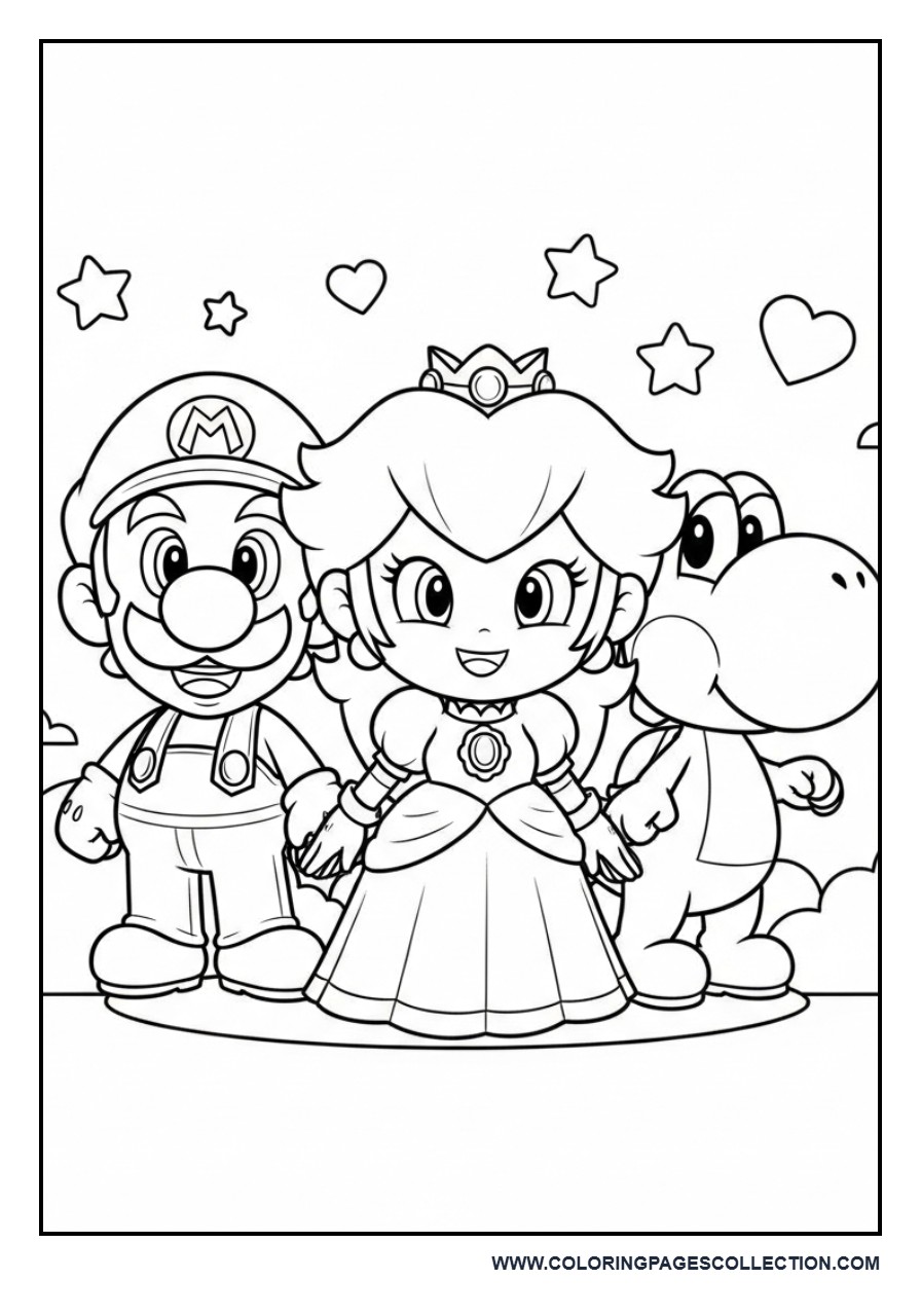 Chibi Mario and Friends