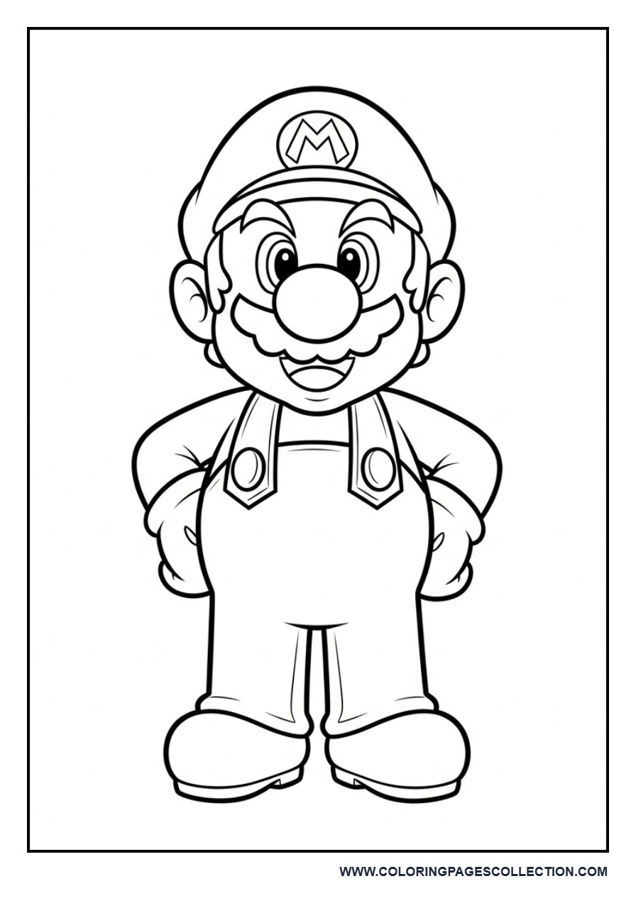 Classic Mario Standing