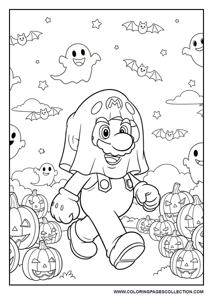 Halloween Mario Adventure