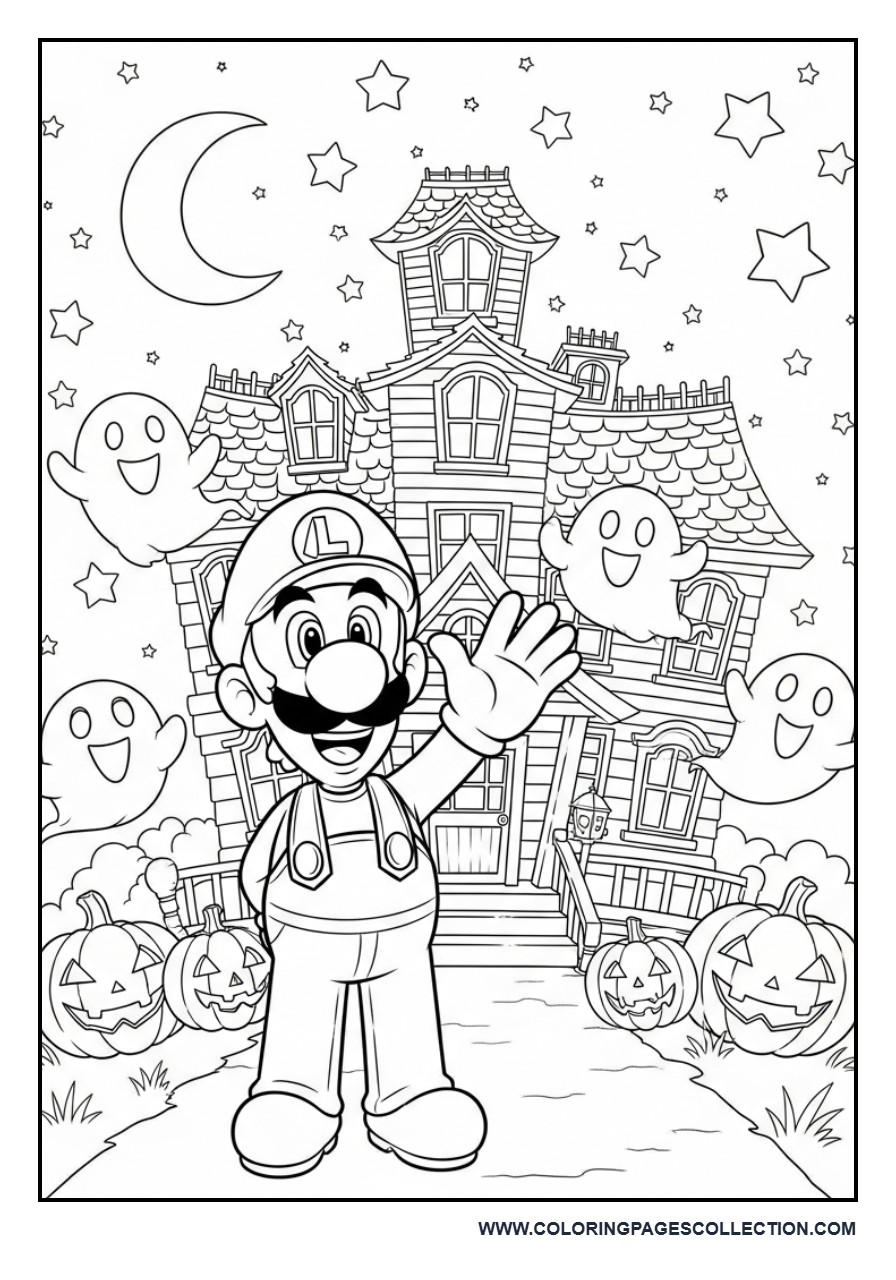 Luigi's Halloween Mansion
