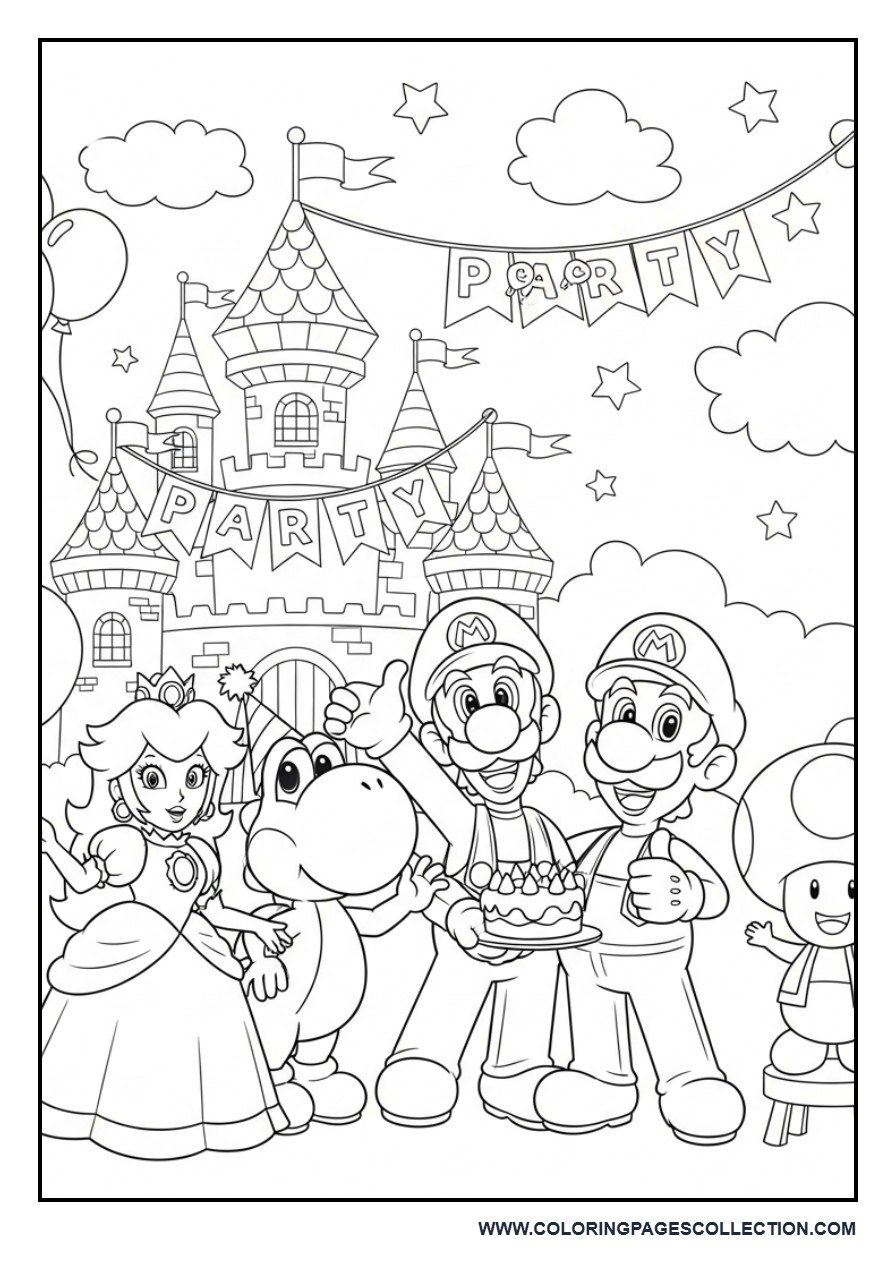 Mario and Friends Castle Celebration