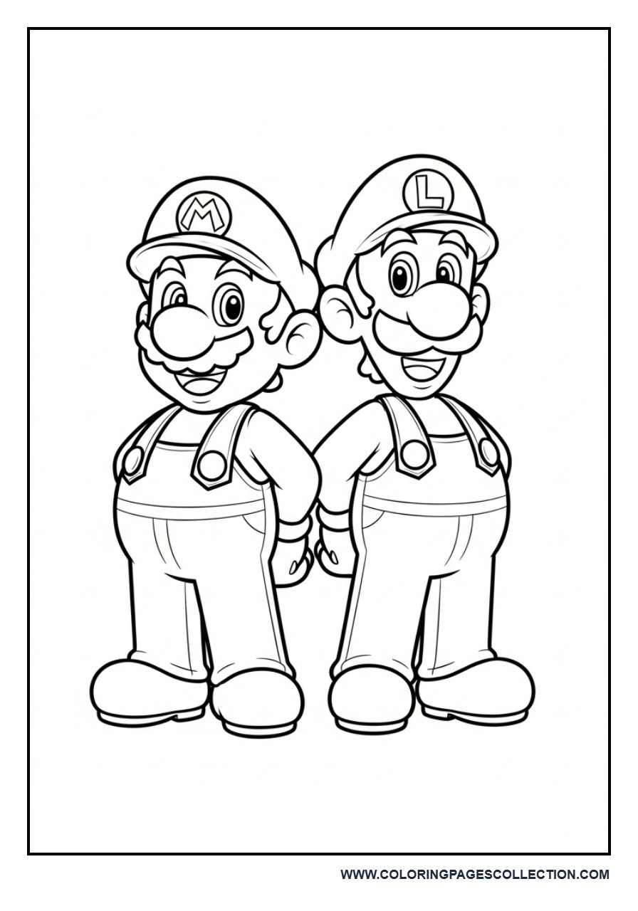 Mario and Luigi Together