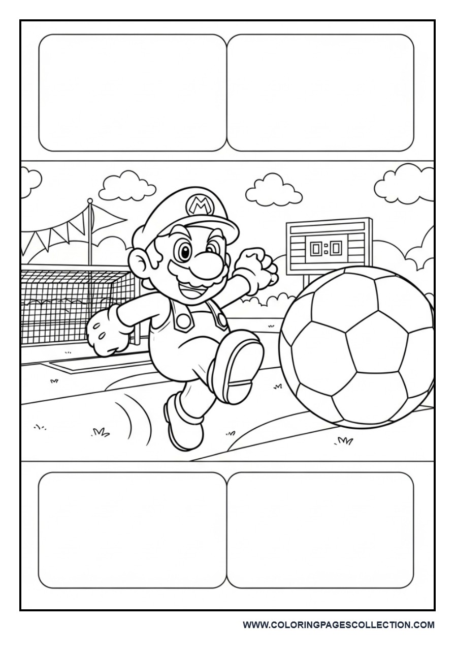 Soccer Mario Champion