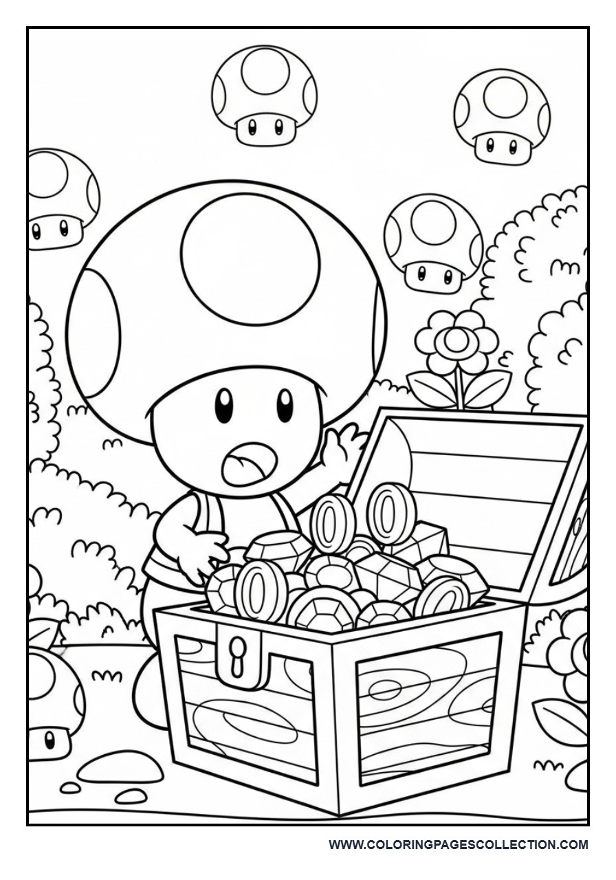 Toad Treasure Hunt