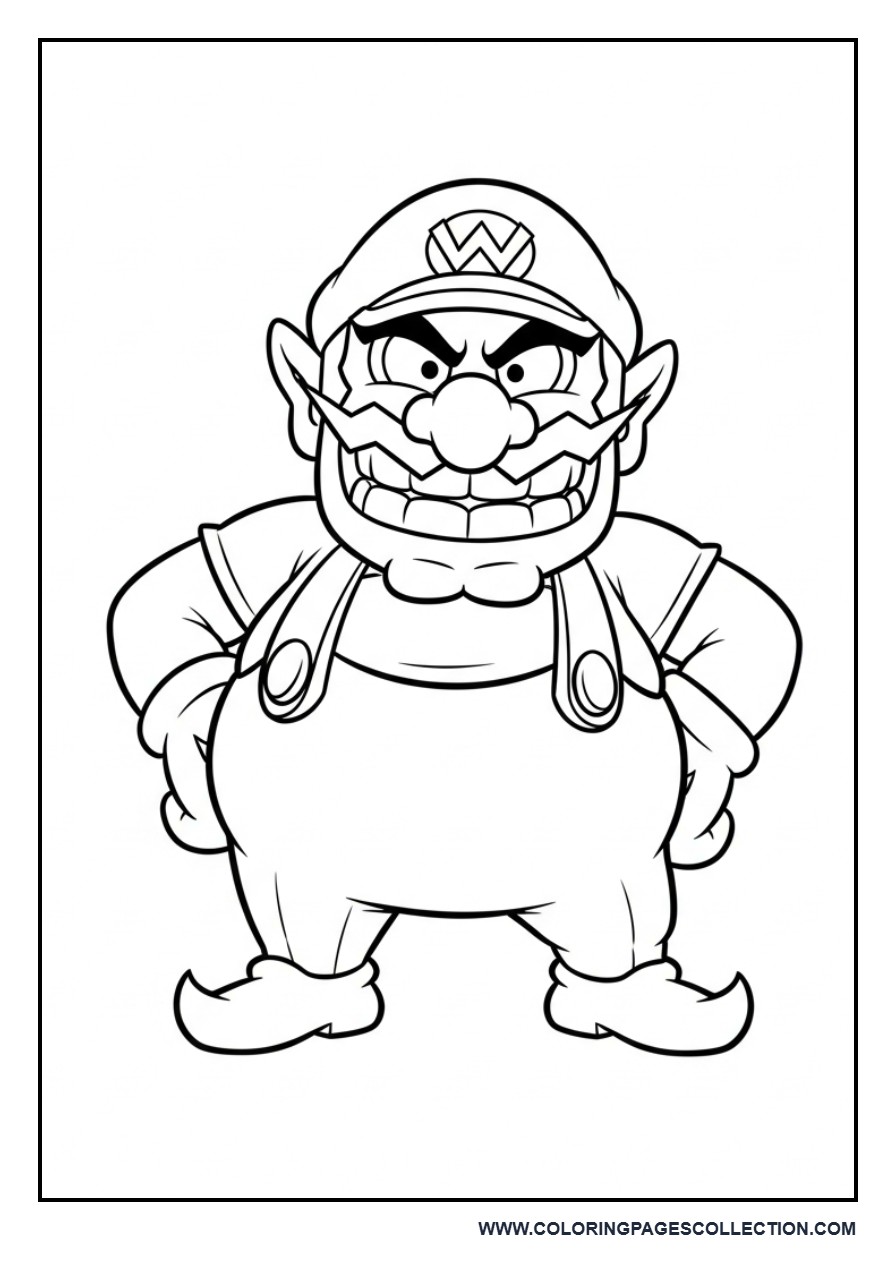 Wario Smiling