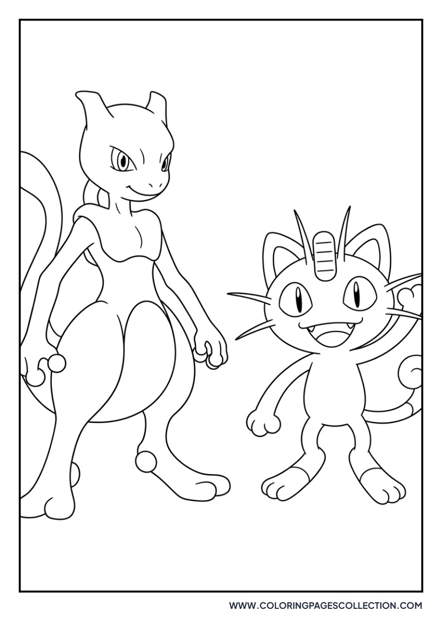 Meowth Saying Goodbye