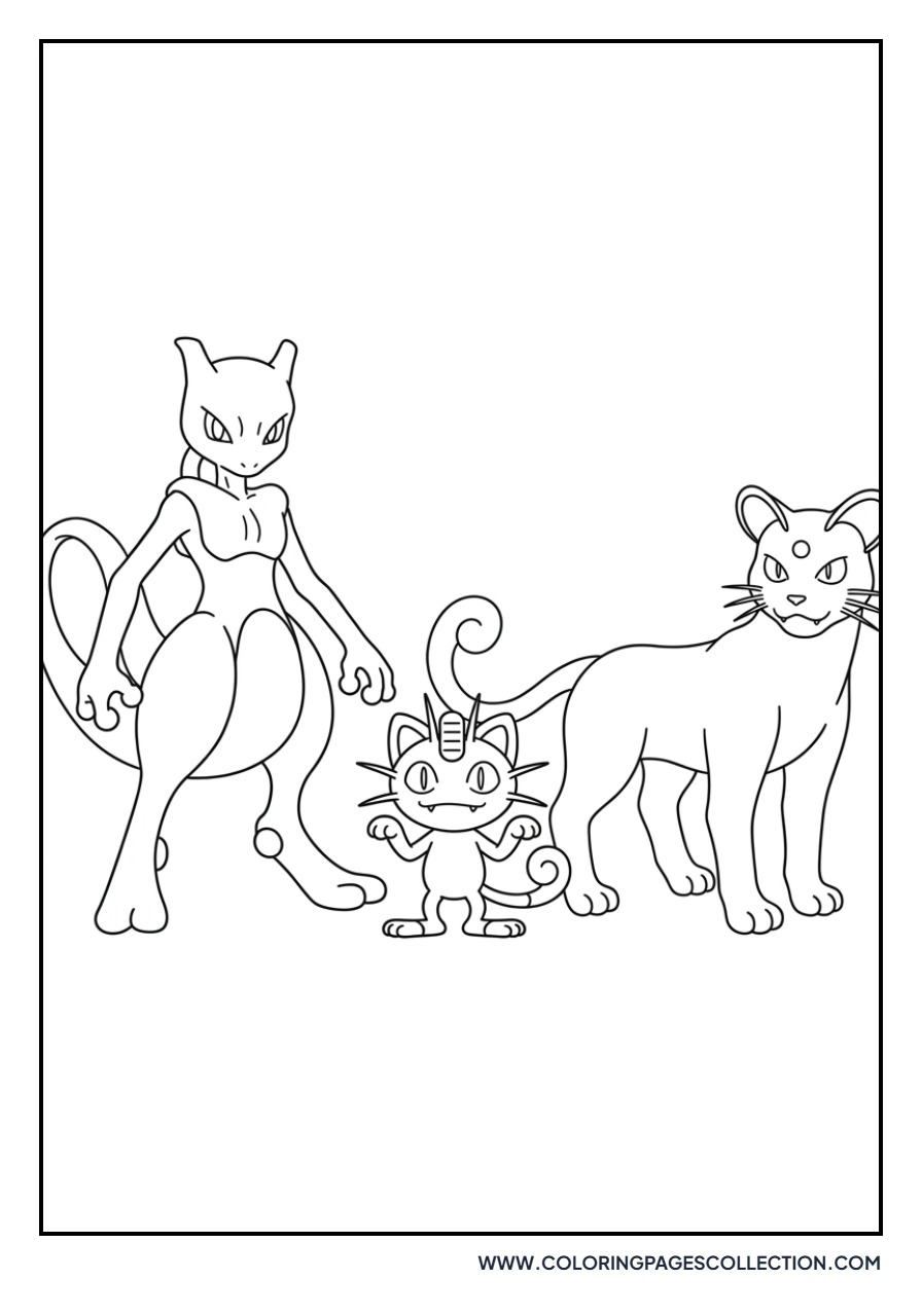 Meowth with Persian