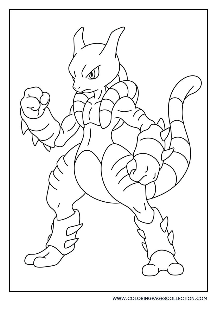 Mega Mewtwo X Stance