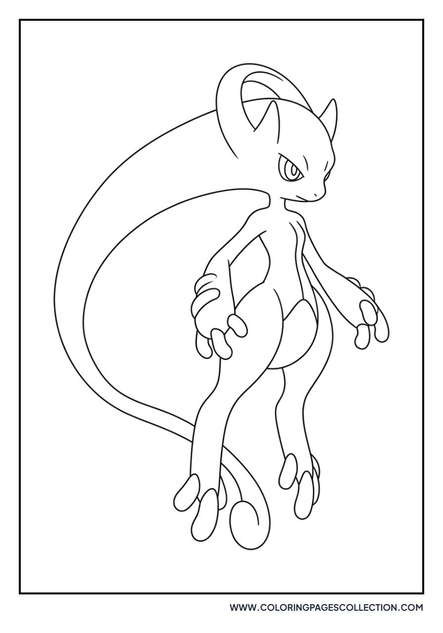 Mega Mewtwo Y Levitating