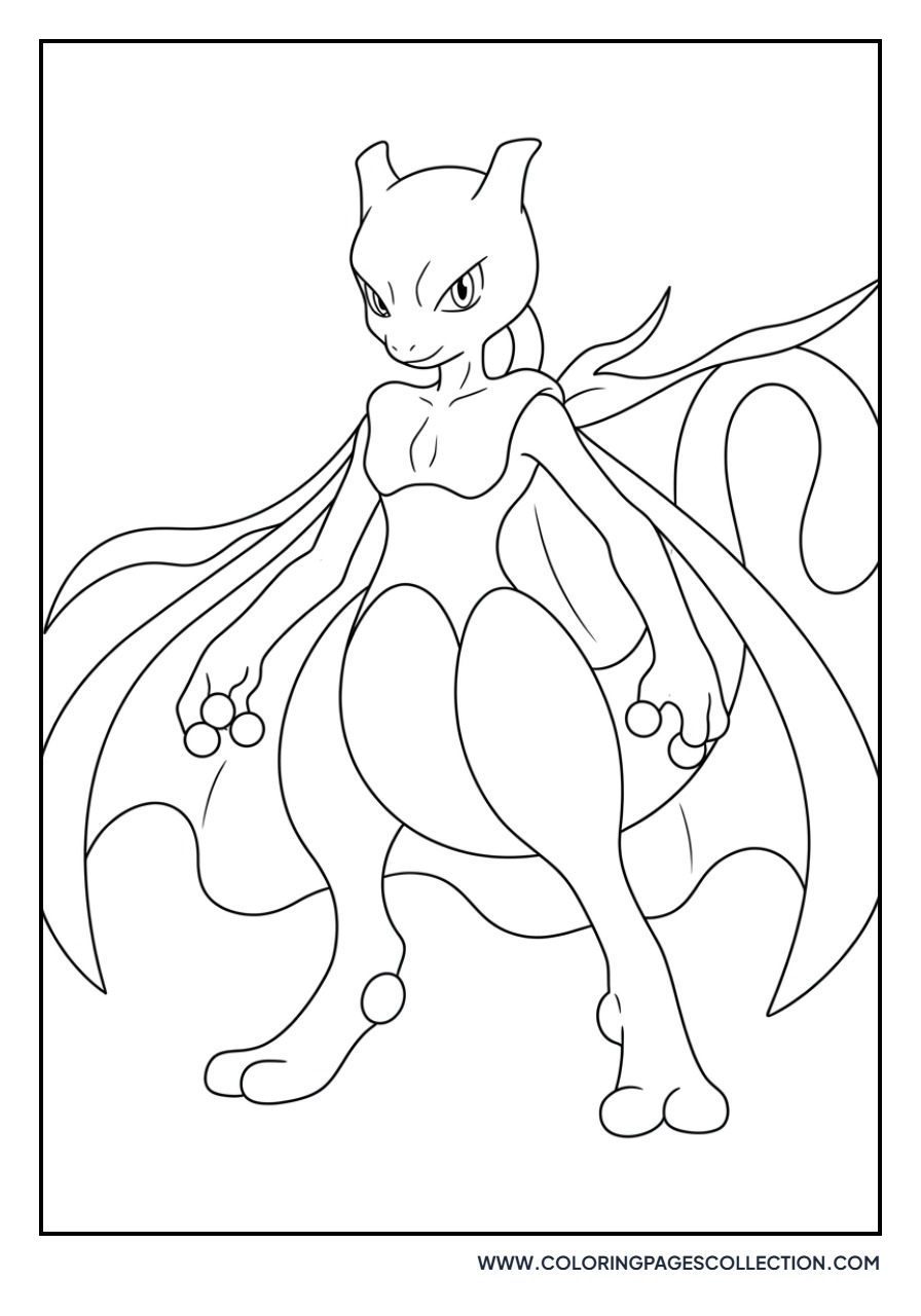 Mewtwo Hero Pose