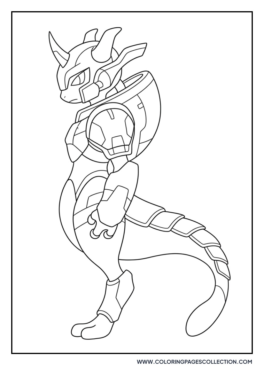Mewtwo in Armor Profile