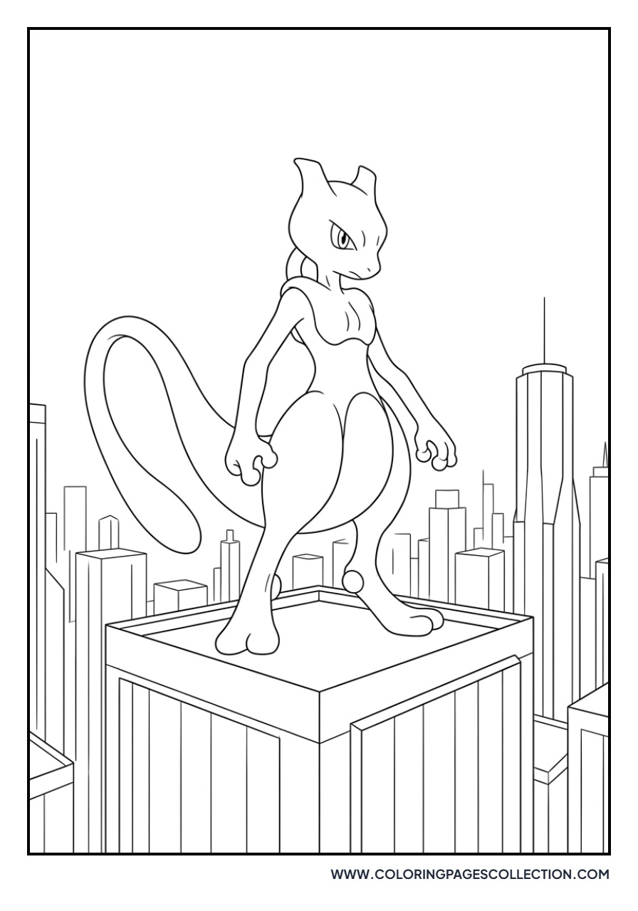 Mewtwo in the City