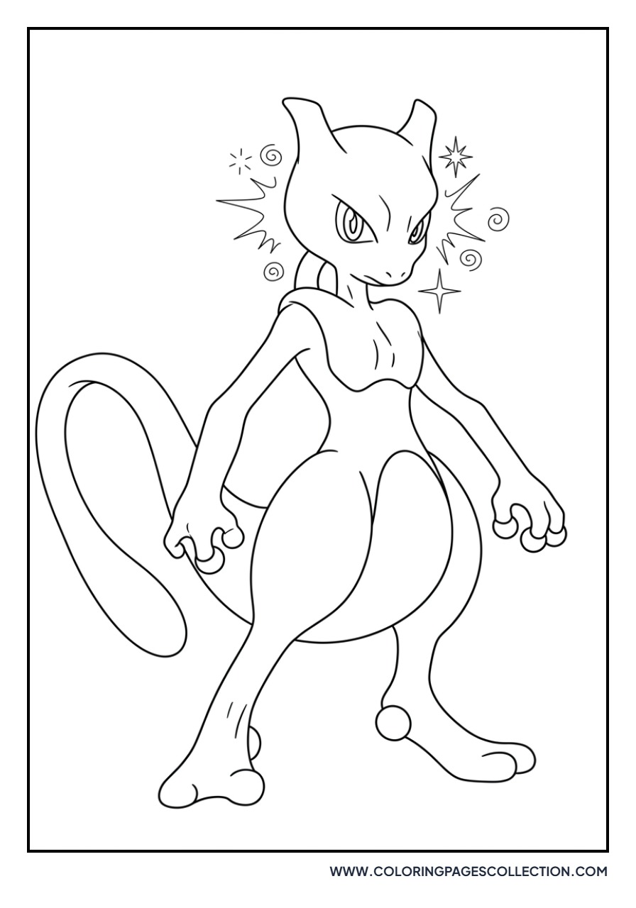 Mewtwo Using Confusion