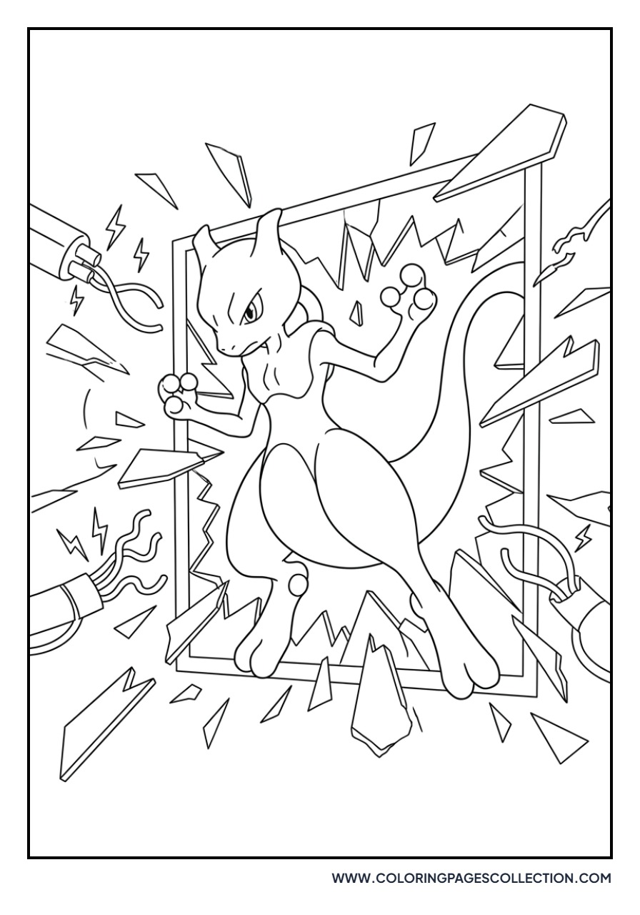 Mewtwo's Laboratory Escape