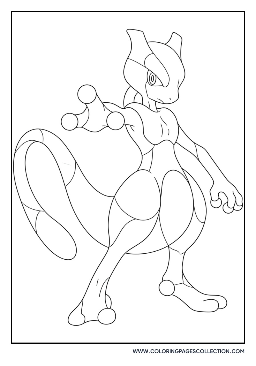 Stained Glass Mewtwo