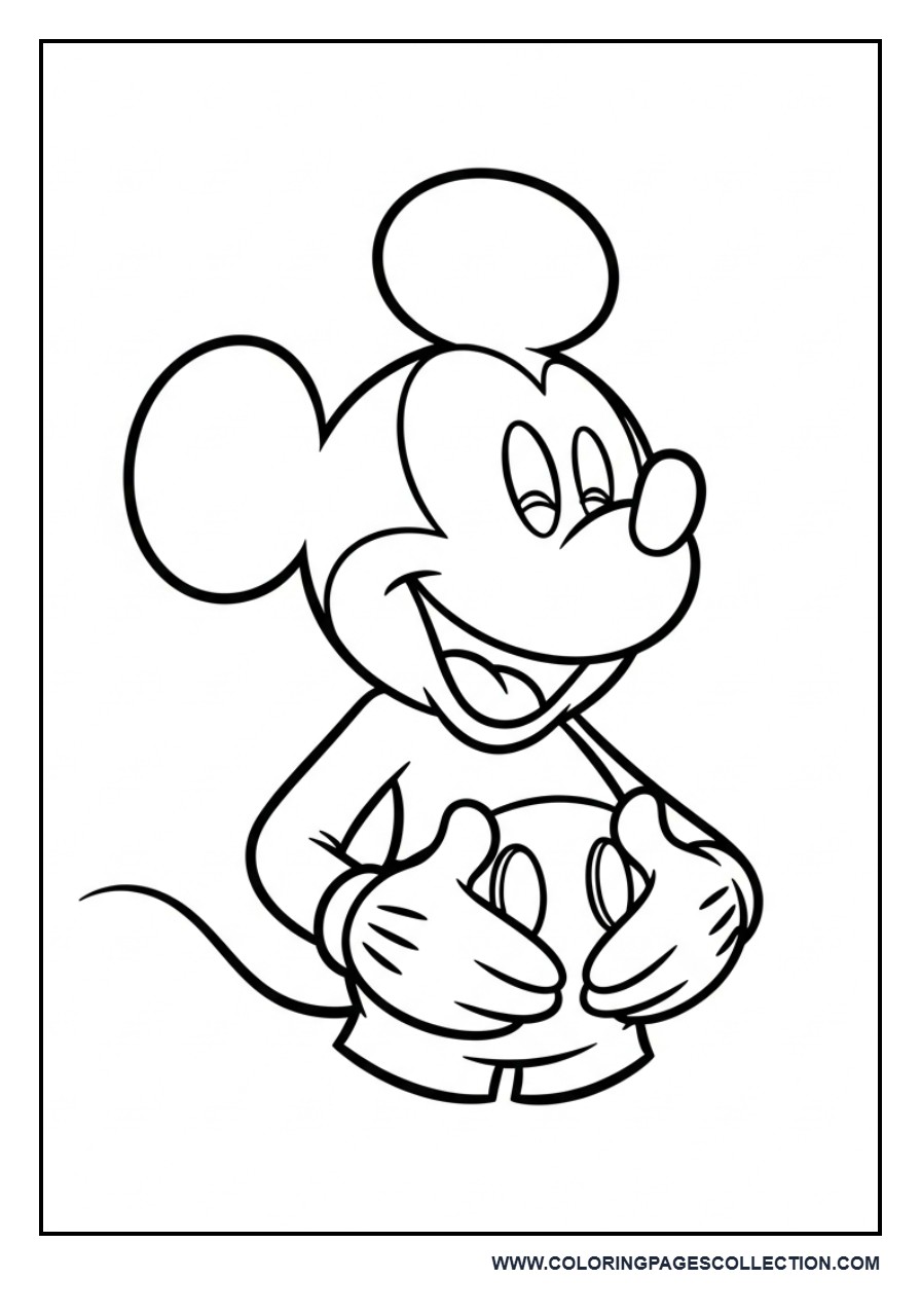 Happy Laughing Mickey