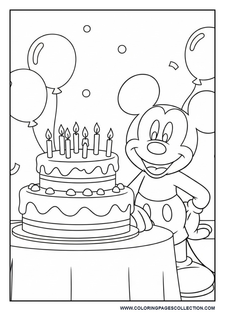 Mickey Birthday Celebration